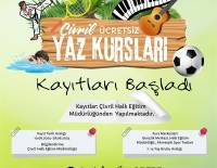 ÇİVRİL ÜCRETSİZ YAZ KURSLARI BAŞLIYOR!