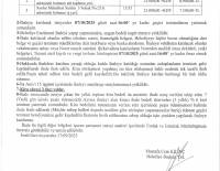 SARILAR MAH. İŞ YERİ VE İKİ ADET SÜT TOPLAMA YERİ KİRA İHALESİ